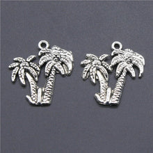 Load image into Gallery viewer, 10pcs Charms Tree Antique Silver Color Money Tree Pendant Charms Life Tree Charms Jewelry Accessories
